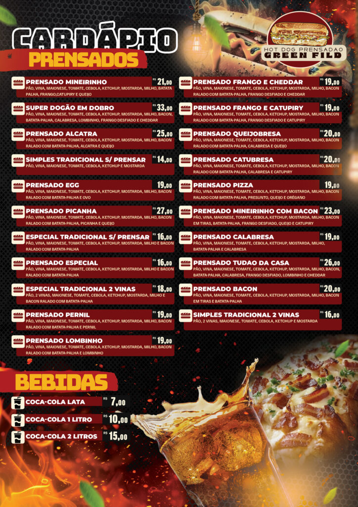 Green Fild Hot Dog Prensado