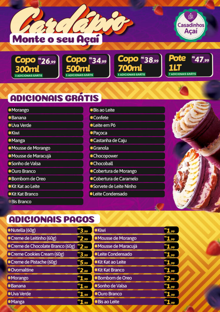 Casadinhos Açaí