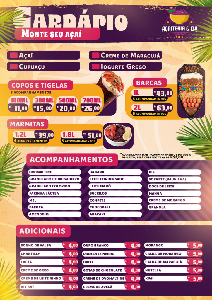 Açaiteria & Cia TGA