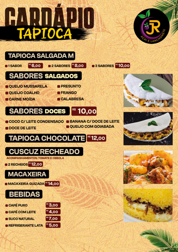 JR Açaí e Lanchonete