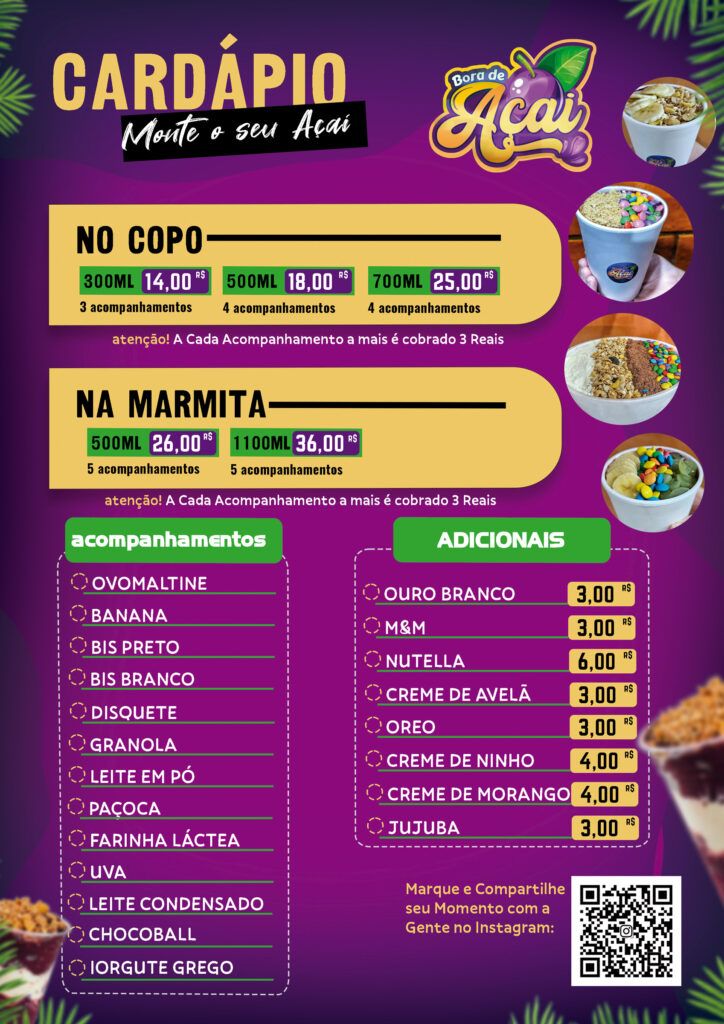 Bora de Açaí