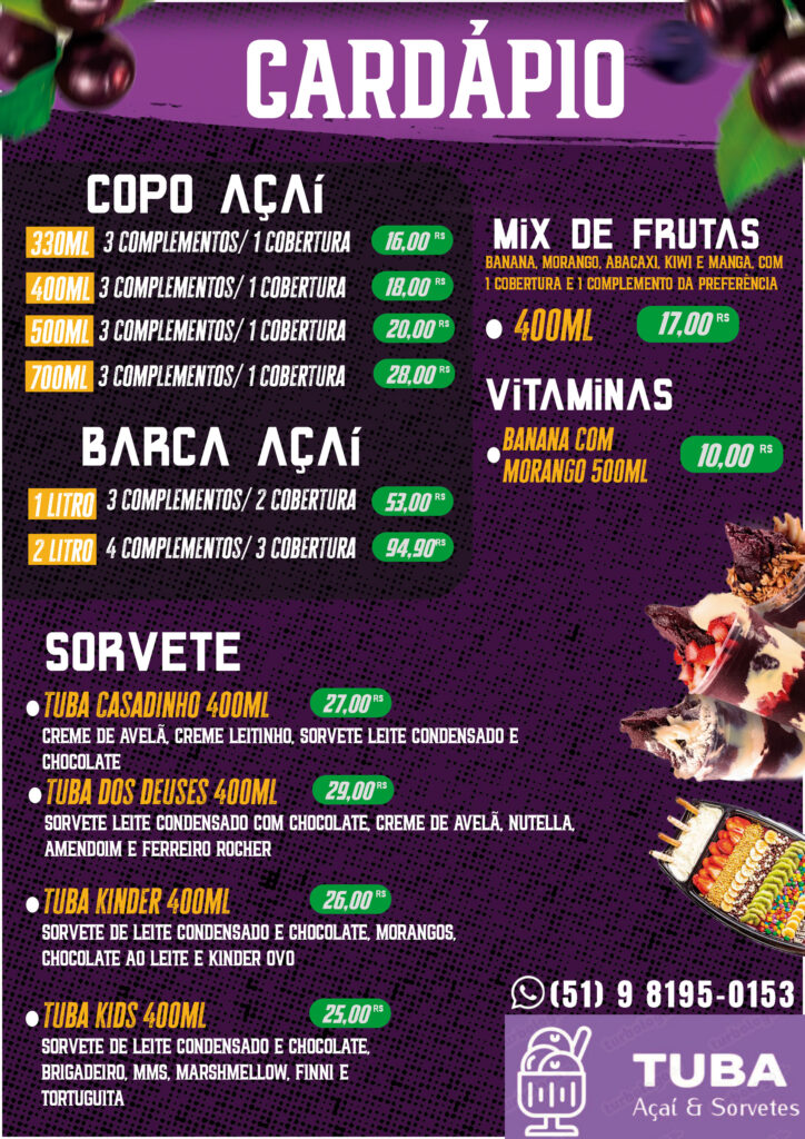 Tuba Açaí & Sorvetes