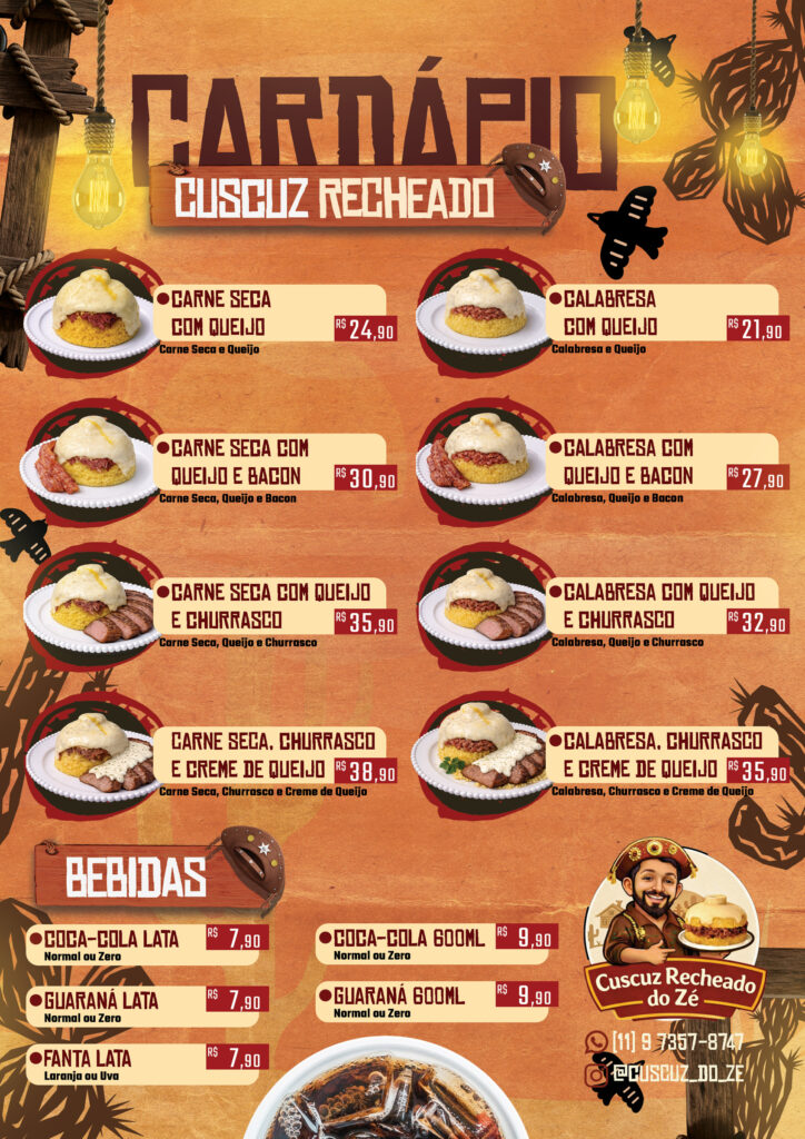 Cuscuz Recheado do Zé